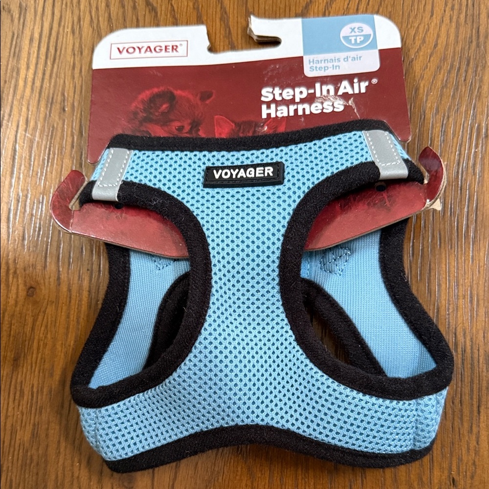 Voyager Blue Step-In Air Dog Harness. Size XS.